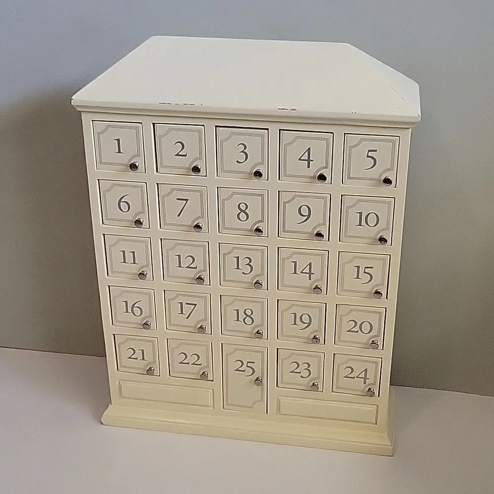 Restoration Hardware 25 day Wooden Advent Calendar